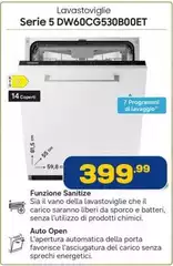 Samsung - Lavastoviglie Serie 5 DW60CG530B00ET Samsung - Lavastoviglie Serie 5 DW60CG530B00ET