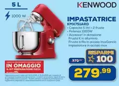 Kenwood - Impastatrice KMX751ARD