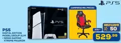 Sony - Ps5 Digital Edition Model Group Slim + Sedia Gaming Xtreme MX12KOR