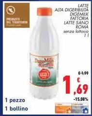 Fattoria latte sano roma - Latte Alta Digeribilita Digemik