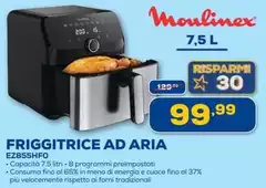 Moulinex - Friggitrice Ad Aria EZ855HFO