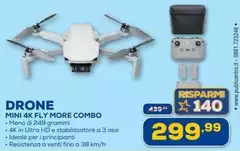 Dji - Drone Mini 4K Fly More Combo