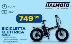  Italmoto - Bicicletta Elettrica CLODIA