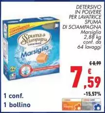 Spuma di Sciampagna - Detersivo In Polvere Per Lavatrice