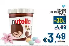 Nutella - Ice Cream Pot