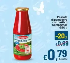 I campagnoli - Passata Di Pomodoro Con Basilico I Campagnoli