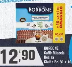 Caffe borbone - Caffe Miscela Decisa Cialde