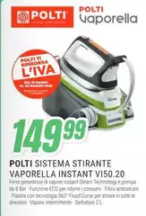Polti - Vaporella Instant Vi50.20 Polti - Vaporella Instant Vi50.20