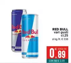 Red bull - Vari Gusti