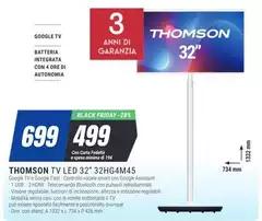 Thomson - Tv Led 32" 32HG4M45
