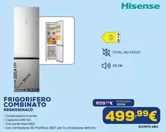 Hisense - Frigorifero Combinato RBNS331NCD