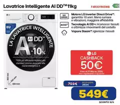 LG - Lavatrice Intelligente AI DDTM 11kg LG - Lavatrice Intelligente AI DDTM 11kg