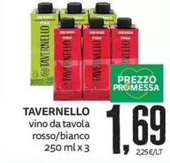 Tavernello - Vino Da Tavola Rosso/Bianco