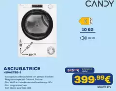 Candy - Asciugatrice H10A2TBE-S