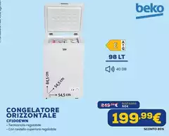 Beko - Congelatore Orizzontale Beko - Congelatore Orizzontale