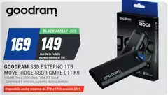 Goodram - Ssd Esterno 1tb Move Ridge Ssdr-gmre 011t-ko Goodram - Ssd Esterno 1tb Move Ridge Ssdr-gmre 011t-ko
