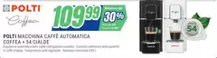 Polti - Macchina Caffè Automatica Coffee+54 Cialde Polti - Macchina Caffè Automatica Coffee+54 Cialde