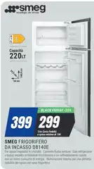 Smeg - Frigorifero Da Incasso D8140E