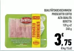 Beretta - Prosciutto Cotto Alta Qualità
