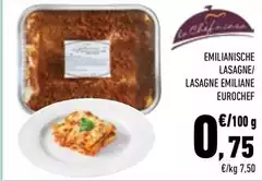 Euro cuisine - Lasagne Emiliane