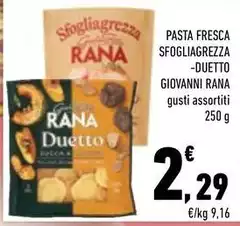 Rana - Pasta Fresca Sfogliagrezza