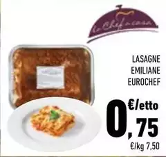 Euro cuisine - Lasagne Emiliane