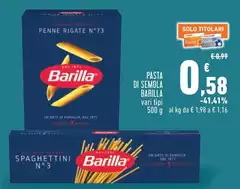 Barilla - Pasta Di Semola