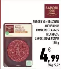 Sapori - Hamburger Angus Irlandese &Idee