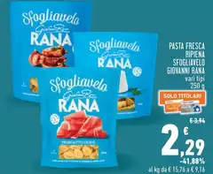 Rana - Pasta Fresca Ripiena Sfogliavelo