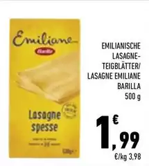 Barilla - Lasagne- Teigblatter/ Lasagne Emiliane