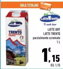 Latte trento - Latte UHT