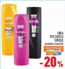 Sunsilk - Linea Per Capelli