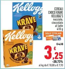 Kelloggs - Cereali Choco Krave Kelloggs - Cereali Choco Krave