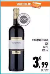 Cavit - Vino Marzemino DOC Cavit - Vino Marzemino DOC