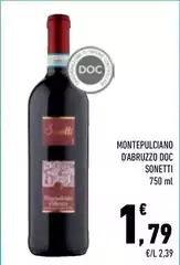Sonetti - Montepulciano D'Abruzzo DOC Sonetti - Montepulciano D'Abruzzo DOC