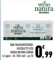 Conad - Fazzoletti Eco Verso Natura