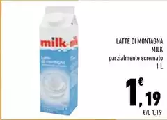 Milk protein - Latte Di Montagna
