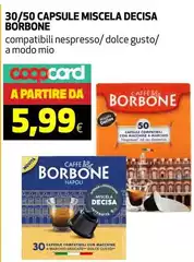 Caffe borbone - 30/50 Capsule Miscela Decisa