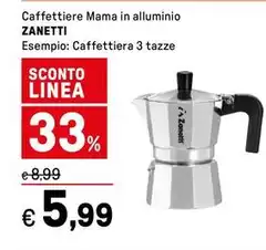 Zanetti - Caffettiere Mama In Alluminio Zanetti - Caffettiere Mama In Alluminio