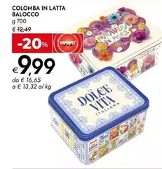 Balocco - Colomba In Latta Balocco - Colomba In Latta