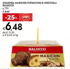 Balocco - Colomba Maxiciok Pistacchio & Nocciola Balocco - Colomba Maxiciok Pistacchio & Nocciola