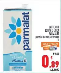 Parmalat - Latte Uht Bontà E Linea Parmalat - Latte Uht Bontà E Linea