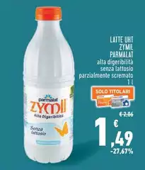 Parmalat - Latte Uht Zymil Parmalat - Latte Uht Zymil