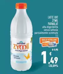 Parmalat - Latte Uht Zymil Parmalat - Latte Uht Zymil