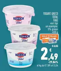 Fage - Yogurt Greco Total