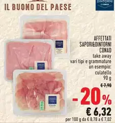 Conad - Affettati Sapori&Dintorni