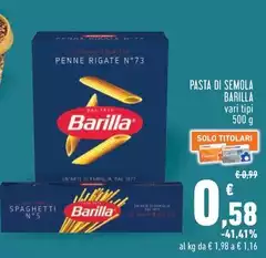 Barilla - Pasta Di Semola