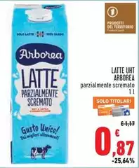 Arborea - Latte UHT Arborea - Latte UHT
