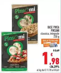 Pinsami - Base Pinsa Pinsami - Base Pinsa