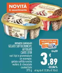 Carte d'or - Gelato Soft&crunchy, Affogato